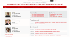 Desktop Screenshot of dimi.uniud.it